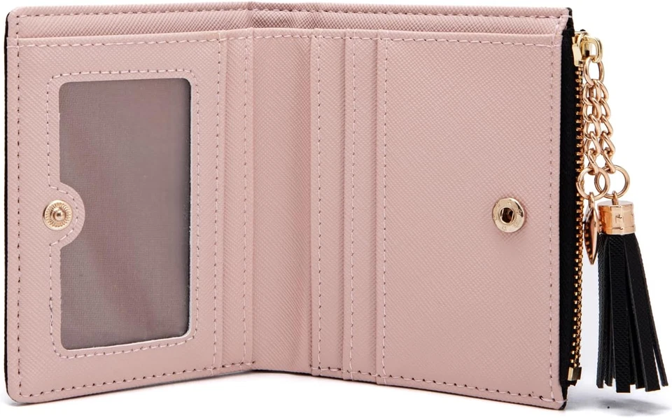 Portafoglio Donna Borsetta Portamonete Sottile Pochette Piccolo Portafogli in Pe - Immagine 4 di 4