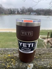 YETI Rambler 20oz Stackable Cup Seasonal Color WETLANDS BROWN!🔥Blaze MagSlider!