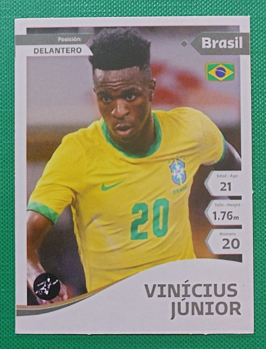 2022 ES Qatar World Cup FIFA #297 VINICIUS JUNIOR Brazil Soccer