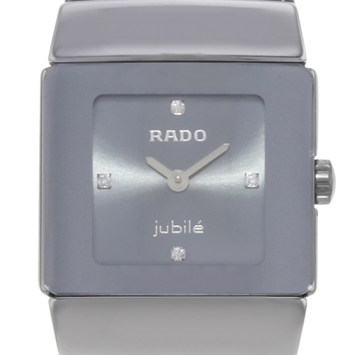 rado sintra jubile ceramic diamonds titanium quartz ladies watch