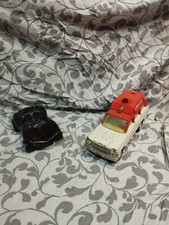 set di due giocattoli vintage anni '70 in metallo Marchio TONKA - made in USA