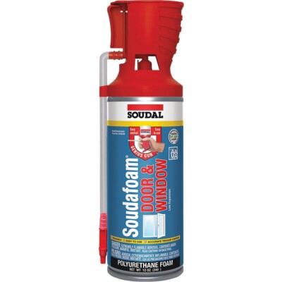 Soudafoam 20 Oz. Minimal Expansion Door & Window Foam Sealant-Genius Gun