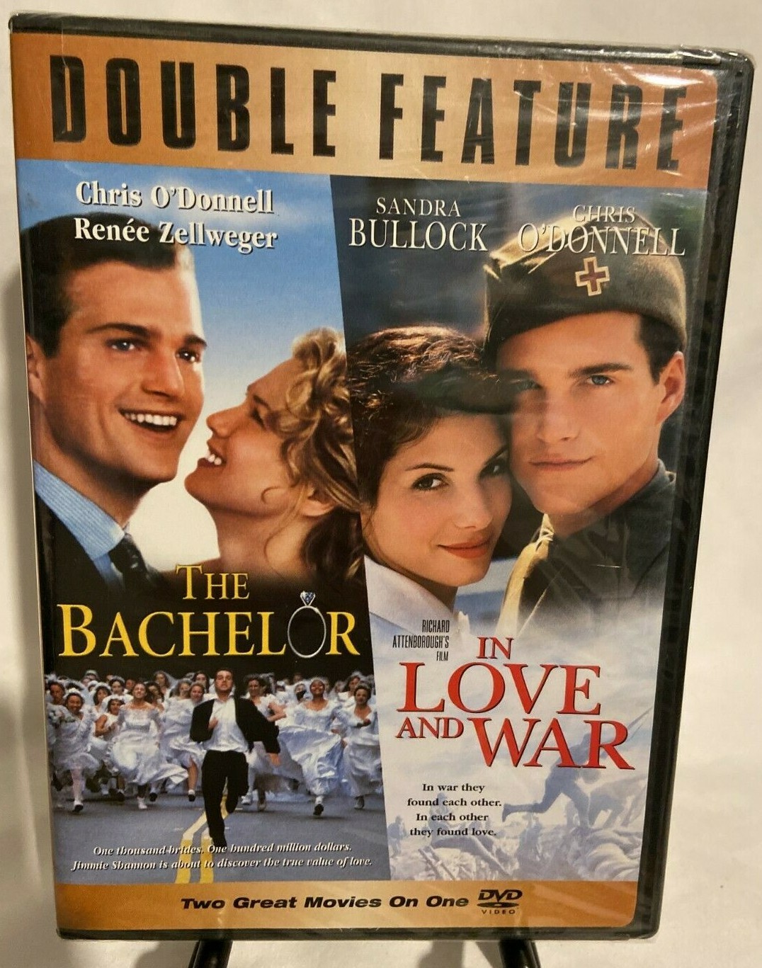 The Bachelor / In Love and War DVD Chris O'Donnell, Renee Zellweger, Sandra Bull