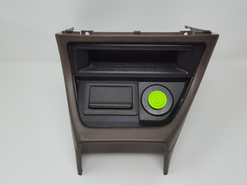 1988-1991 Honda EF Civic Storage Pocket - rare optional lower console 89 90 trim - Picture 7 of 12