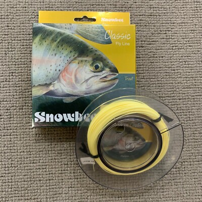 Snowbee Classic schwimmende Fliegenschnur - hellgelb - verschiedene Größen