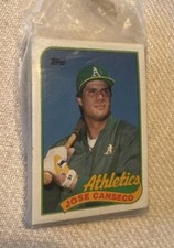 1989 Topps Oakland A's Team Set w/ Traded Jose Canseco World Series Champions