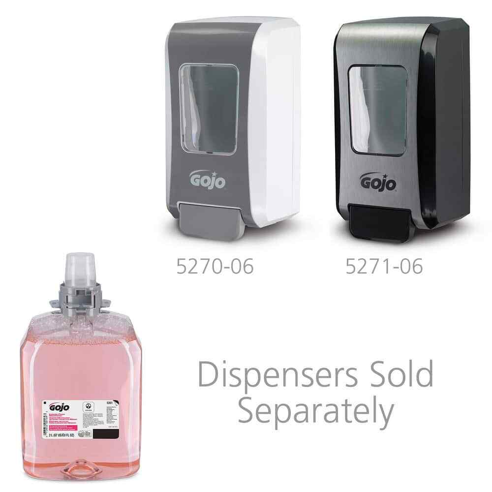 GOJO 5261-02 Hand Cleaner Soap: 2 L Foam Refill for Dispenser