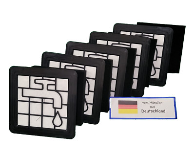 5x Motorschutzfilter passend für Philips PowerCyclone XB Serie ersetzt XV1220/01