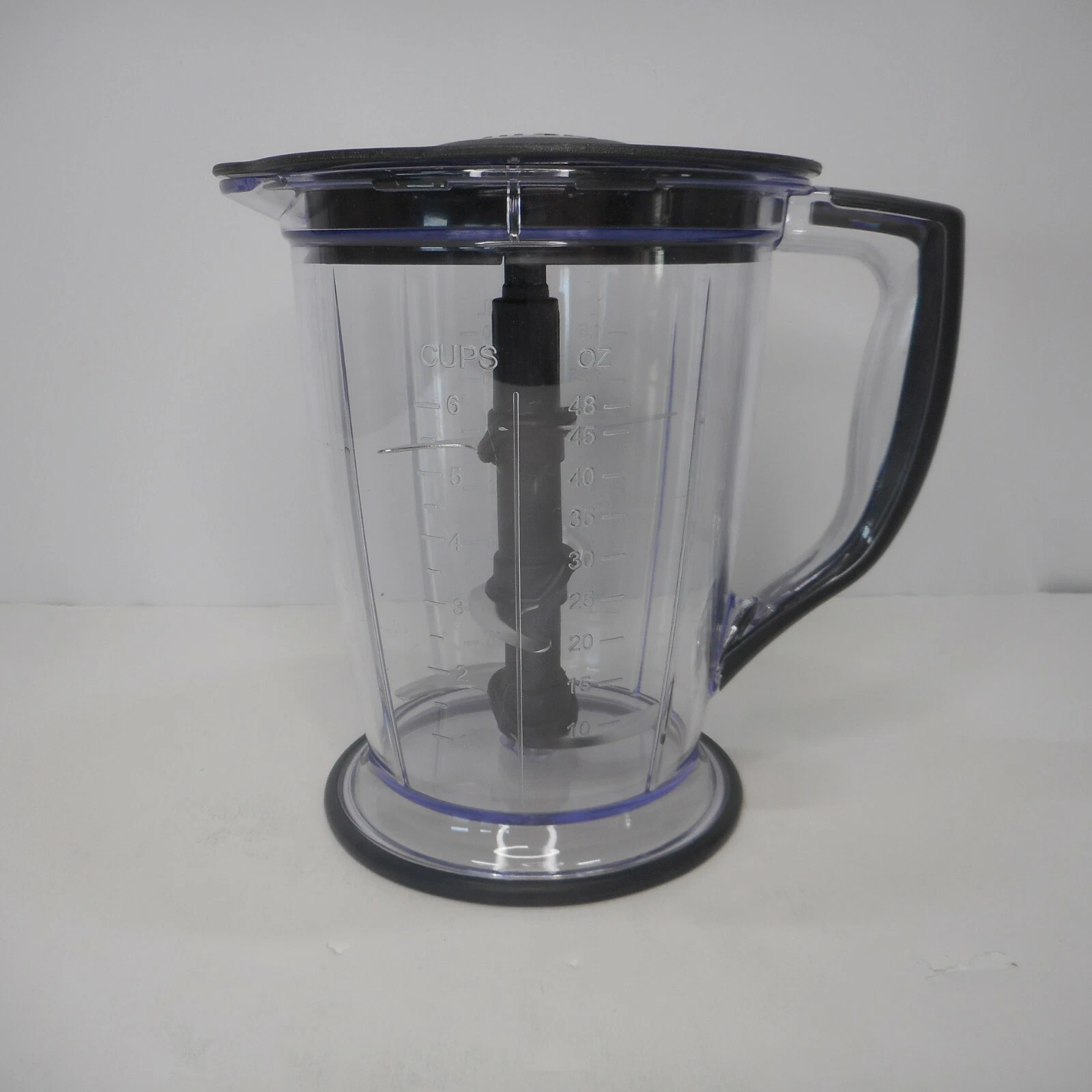 Ninja Master Prep Pro 48 oz Blender Pitcher Lid Replacement Round 6 Cup W/Blades