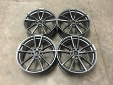 19" x4 Golf R Pretoria Style Alloy Wheels Gloss Gun Metal Volkswagen MK5 MK6 MK7