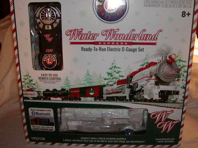 lionel winter wonderland train set