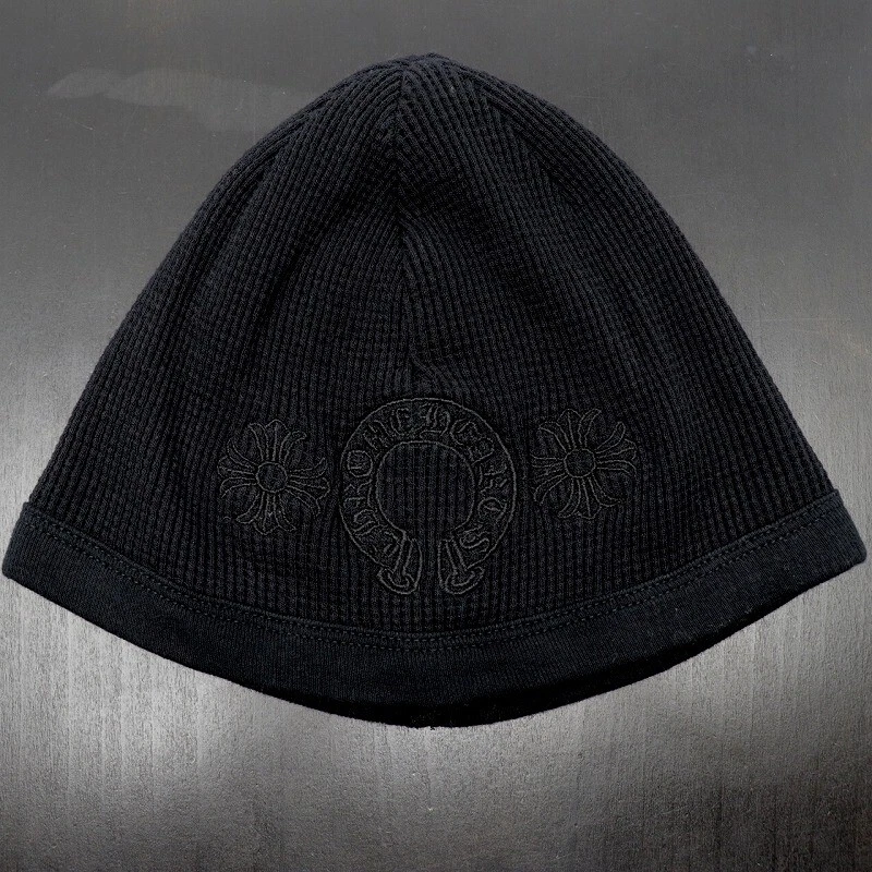 Chrome Hearts Chromehearts Cotton Beanie Cap/Horseshoe Embroidery