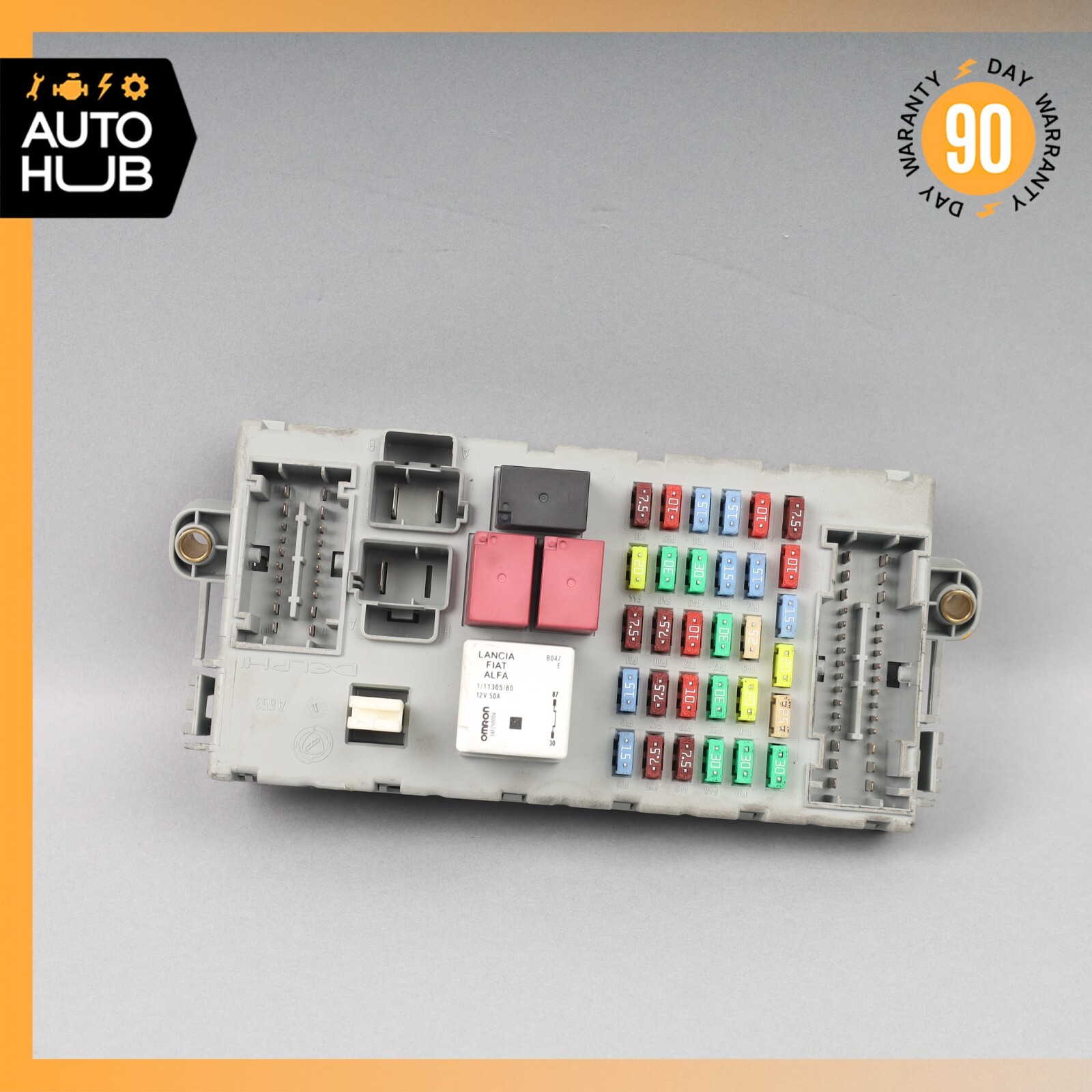 08-19 Maserati GranTurismo M145 4.7L Front Relay Fuse Box 245788 OEM 16k