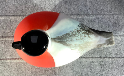 Iittala Oiva Toikka Bird Birds 1994 Bullfinch 150 x 80mm NEW