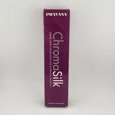 Pravana Chroma Silk Hair Color With Keratin Black Noir 3 fl oz. 90 ml New