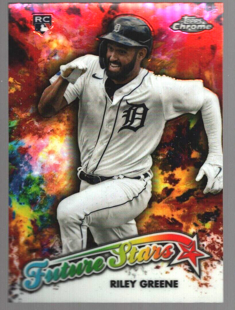 2023 Topps Chrome Riley Greene Future Stars Rookie RC #FS-19 Tigers