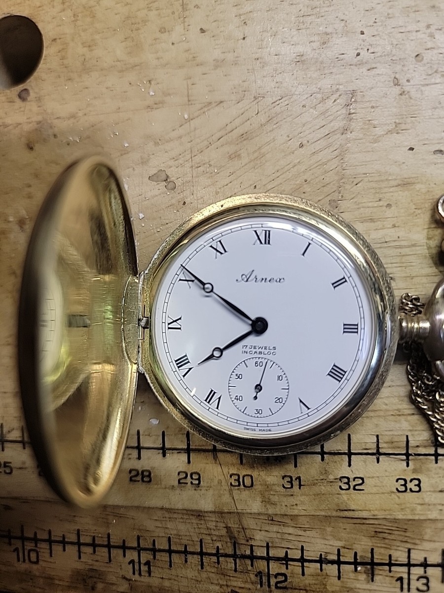 arnex 17 jewel pocket watch | eBay