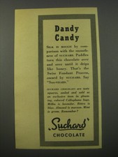 1944 Suchard Chocolate Ad - Dandy Candy