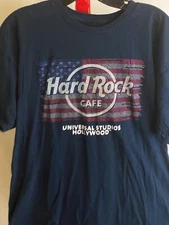Hard Rock Cafe Universal Studios Hollywood TEE T SHIRT XL Extra LArge 