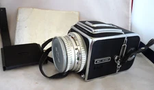 Hasselblad 500C Medium Format Camera w/  Carl Zeiss Planar 1:2.8 f=80mm Bk mount