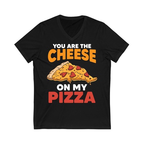 Cheese On My Pizza Fast Food Valentines Day Pizza Vintage T Shirt Men Women NEW - Picture 7 of 9