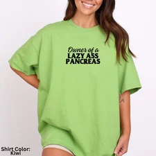 Funny Diabetes Tee, Diabetes Awareness Shirt, Pancreas Humor Gift, T1D T-Shirt