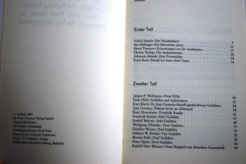 R13/580 ALMANACH FÜR LITERATUR UND THEOLOGIE 3 - Picture 2 of 3