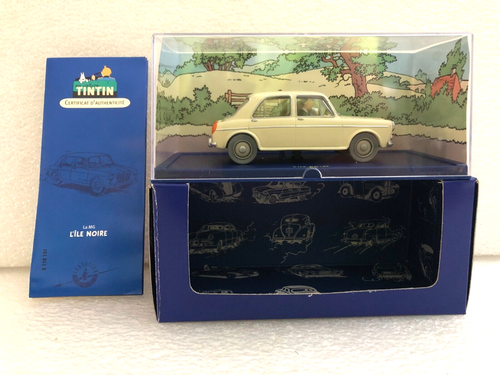 Tintin - Voiture LA MG 1100 de 1960 1/43 de Tintin et l'Ile Noire, TINTIN