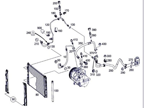 A2468303615 luftschlauch MERCEDES-BENZ CLASE GLA X156 200 CDI 2013 5150538