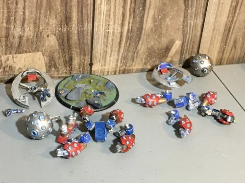 A26400 WARMACHINE HORDES CYGNAR METAL STORM STRIDER INCOMPLETE + EXTRA PP