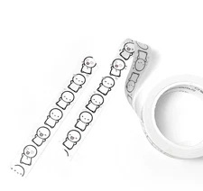 NEW *NOT MISFIT* Classic Vertical FOILED Washi Tape Roll The Coffee Monsterz Co