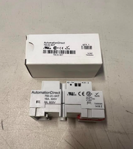 Automation Diret 750-2C-SKT 8-Pin Relay Socket for 750-2C and H750-2C ...