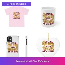 Custom Dog Christmas Gift Set Shirt Mug Phone Case Ornament Personalized Pet