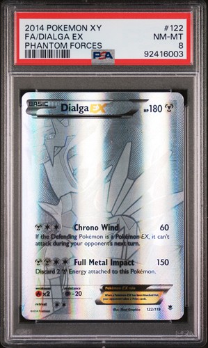 Dialga-EX graded PSA 8 for sale on eBay