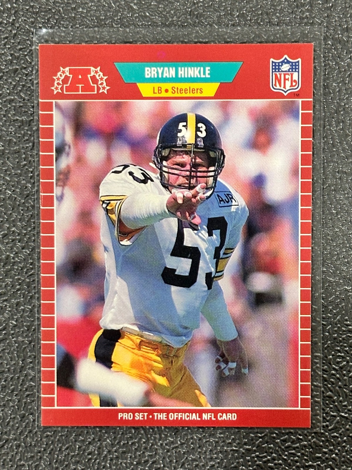 1989 Pro Set - Bryan Hinkle #347 (RC)