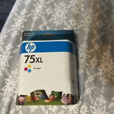 New Genuine HP 75XL Tri-Color Ink Cartridge CB338WN Sealed Box