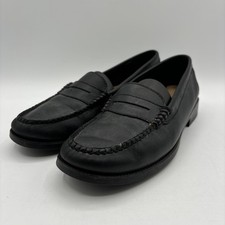 GH Bass Co Weejuns Kathleen Penny Loafers Flats Shoes Women's Size 8 Black