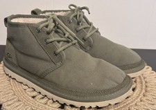 UGG Men's Neumel Classic Chukka Boots with UGGpure Wool 8 Suede/Canvas