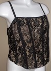 Torrid Black Lace Corset-style Bustier with Adjustable Straps Size 1 NWT — photo 1