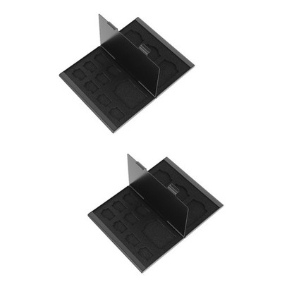 Set of 2 Kartenaufbewahrung Etui Für Kartenhalter Aus Kunststoff