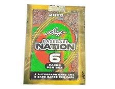 2026 Leaf Baseball Nation Hobby Box