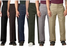 Dickies Men's 85283 Loose Fit Double Knee Uniform Work Pants Trousers - New