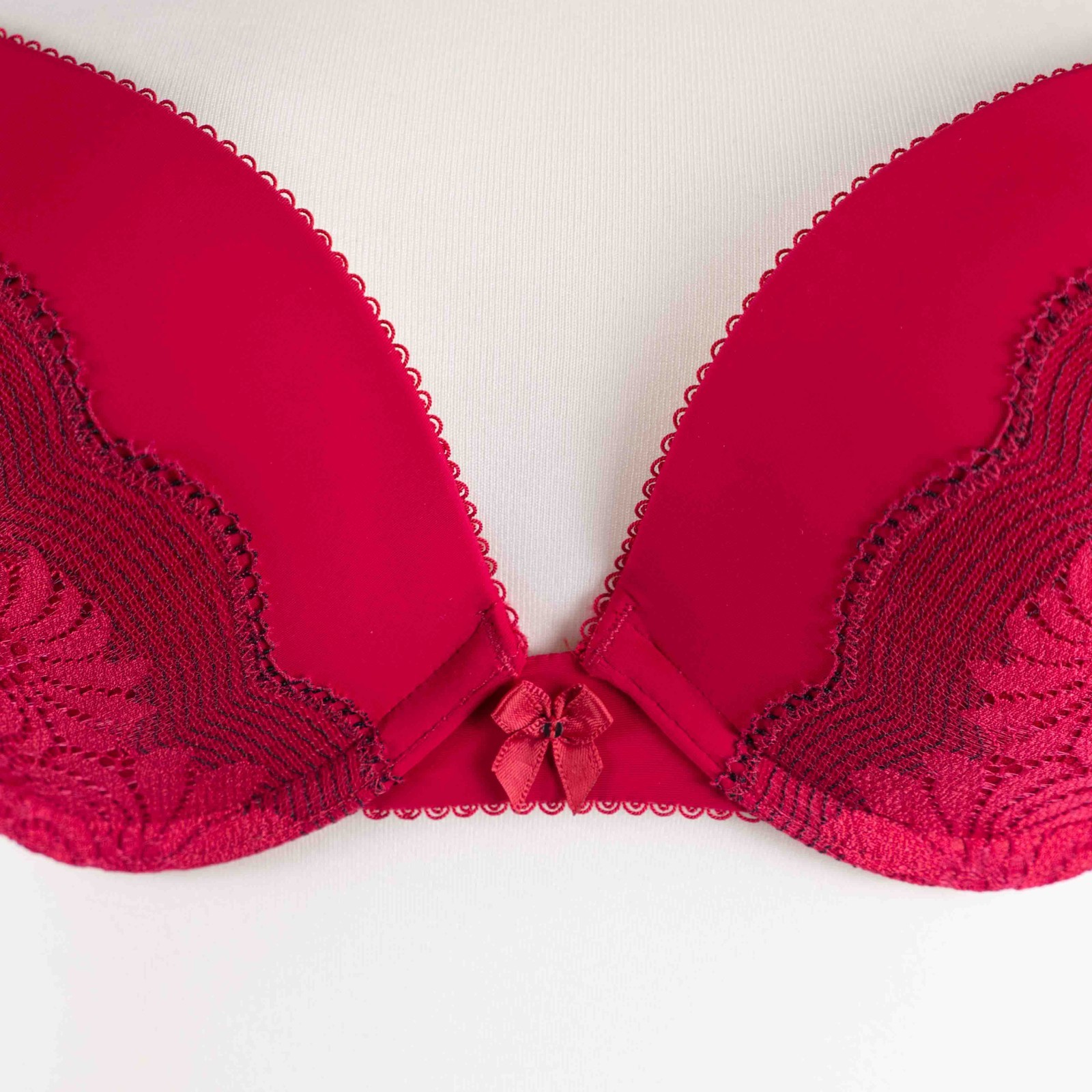 Esprit Red 36B Bra With Multifunctional Straps NWT image 2