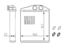 Heizung 608 009 HART für OPEL CHEVROLET