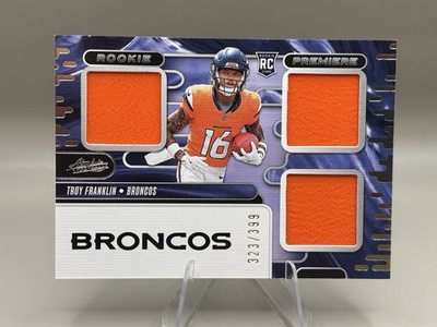 2024  Panini Absolute Rookie Premiere Materials Troy Franklin #RPM-TFN /399 RC 
