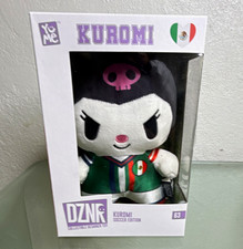 YuMe Sanrio Kuromi Soccer Plush Stuffed Animal Figure, Multicolor Boxed