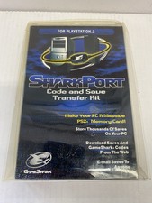 NEW SharkPort Code Save Memory Game Transfer kit PC Playstation 2 PS2