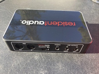 Resident Audio T2 Thunderbolt Audio Interface Tested Working Intel Mac