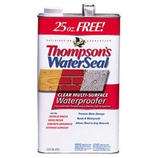 WATER SEALER Clear Low VOC for Exterior Use 1.2-Gallon THOMPSONS WATER SEAL