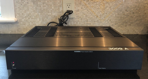 Tandberg Power Mono Amplifier 3009A Open Box Manual perfect working condition
